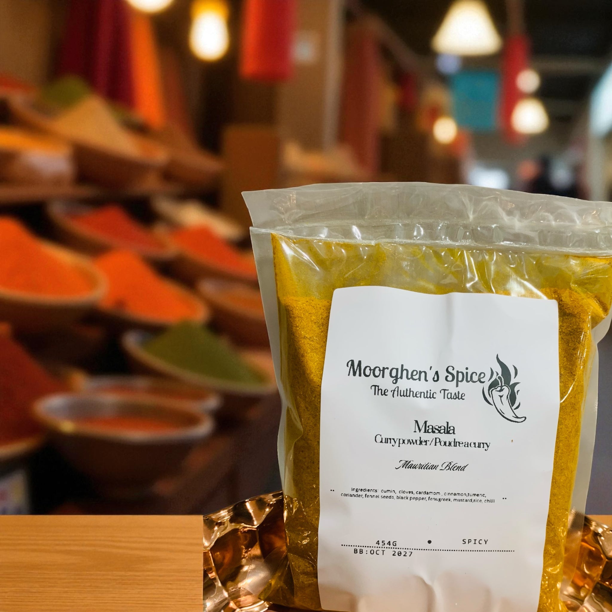 Masala spicy 400g - curry powder/ poudre a curry