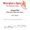 Achard Mix 150g - Pickles spice / Épices pour achard