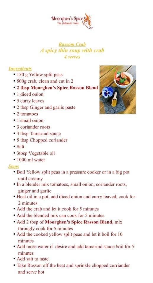 Rassom mix 150g -blended spices / Mélange d’épices