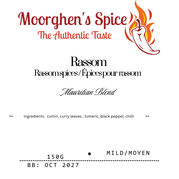Rassom mix 150g -blended spices / Mélange d’épices