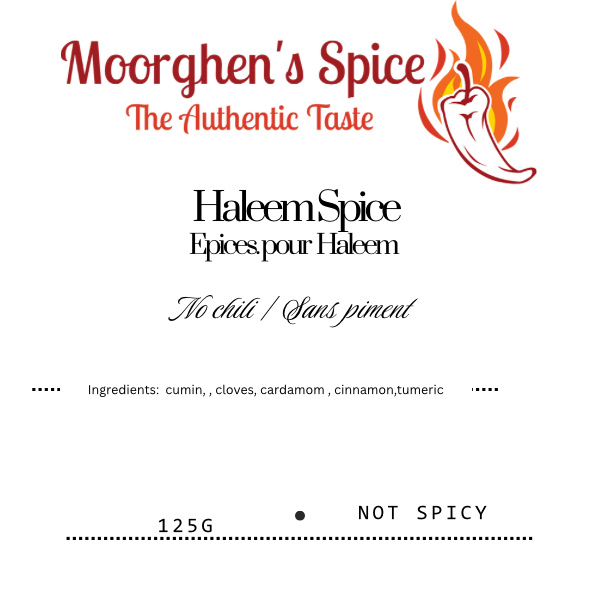 Haleem mix 125g -blended spices / Mélange d’épices