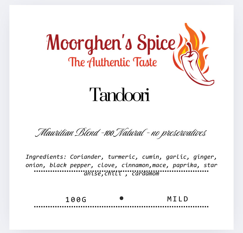 Tandoori blend 100g - épices pour Tandoori