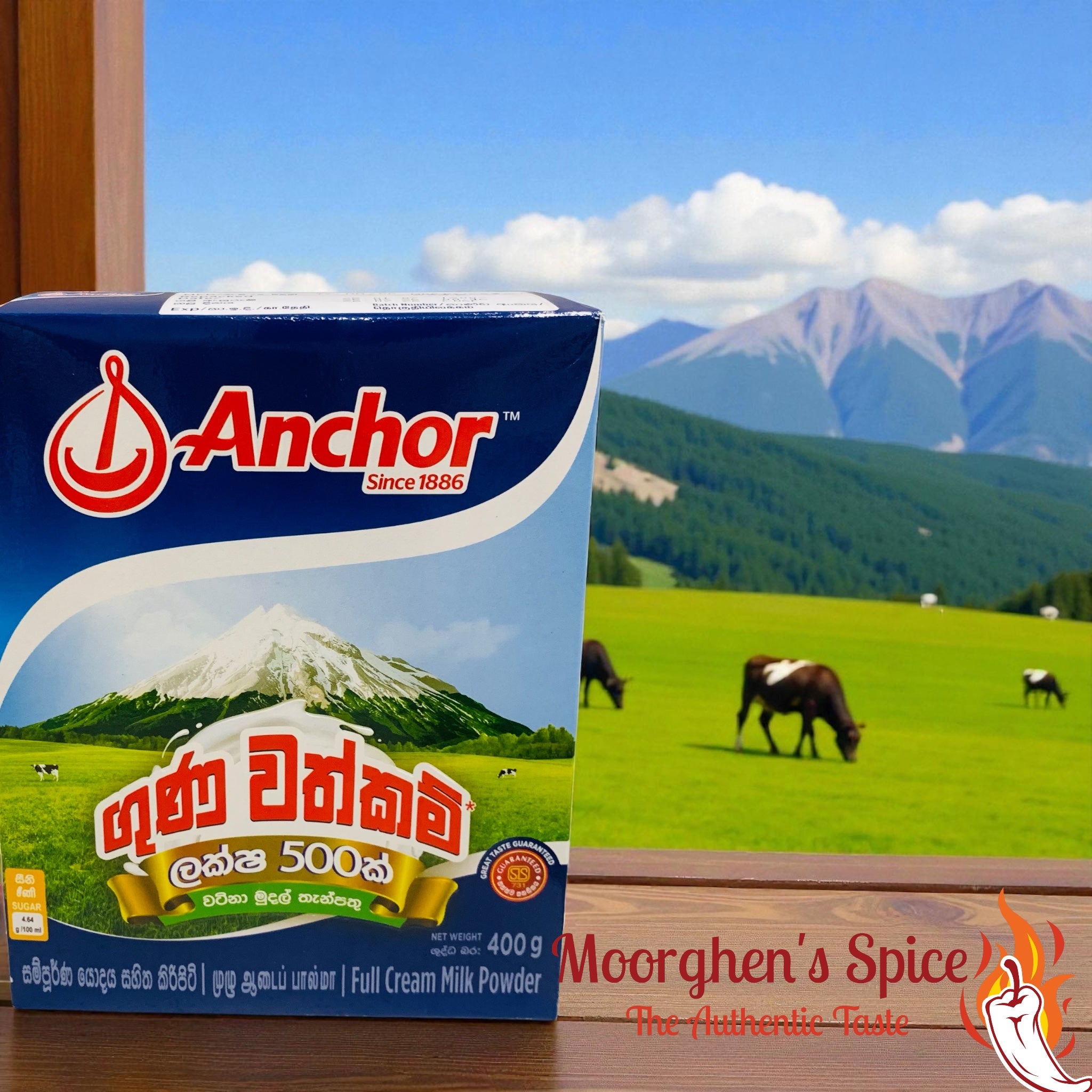 Anchor instant milk powder 400g